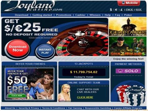 Latest Joyland Casino Bonus Codes.